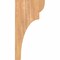 Ekena Millwork Yorktown Smooth Corbel, Western Red Cedar, 5 1/2"W x 12"D x 24"H COR06X12X24YOR00SWR - alternate 2
